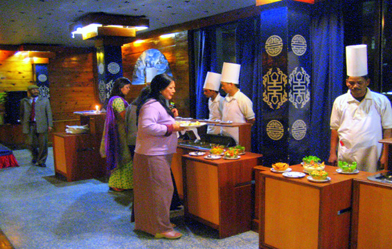 Tashi Delek Hotel Gangtok Restaurant